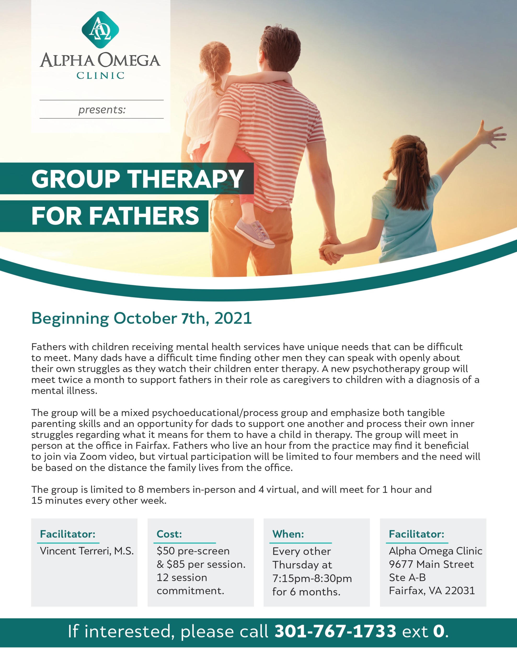 Fathers Group Therapy - Alpha Omega Clinic